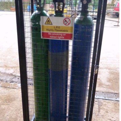 Gas Bottle Enclosure